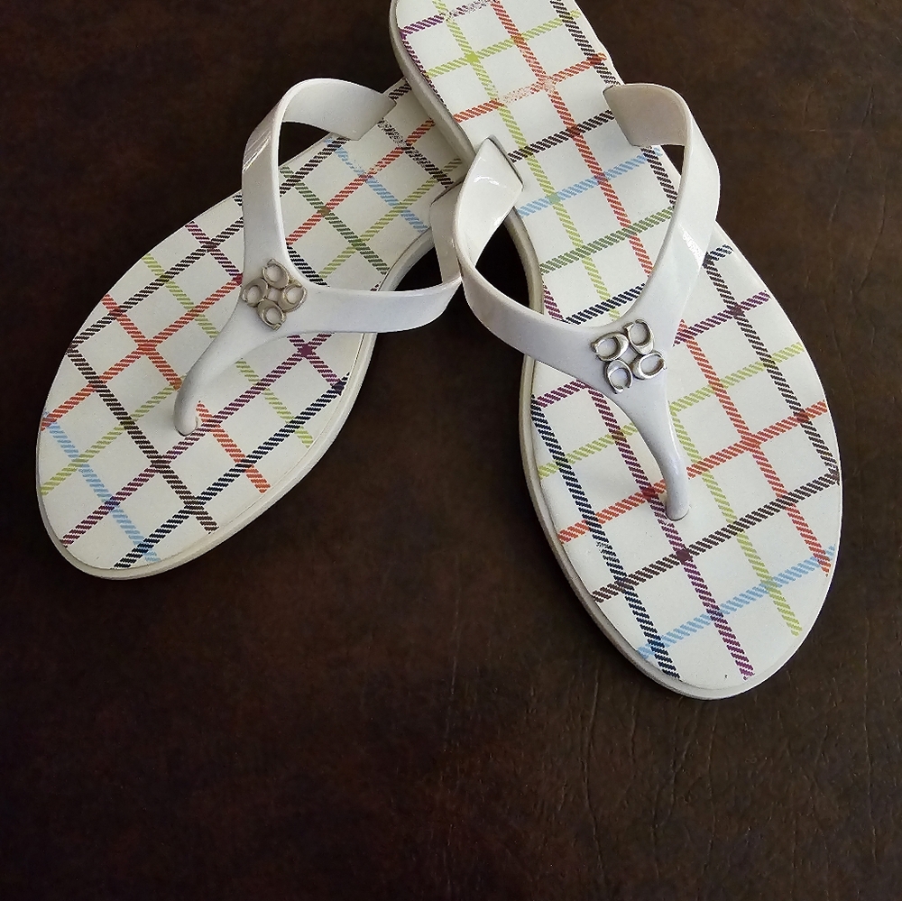 Coach Flip Flop Sandals size 7